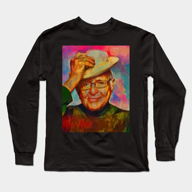 Norman Lear / 1922 Long Sleeve T-Shirt by DirtyChais